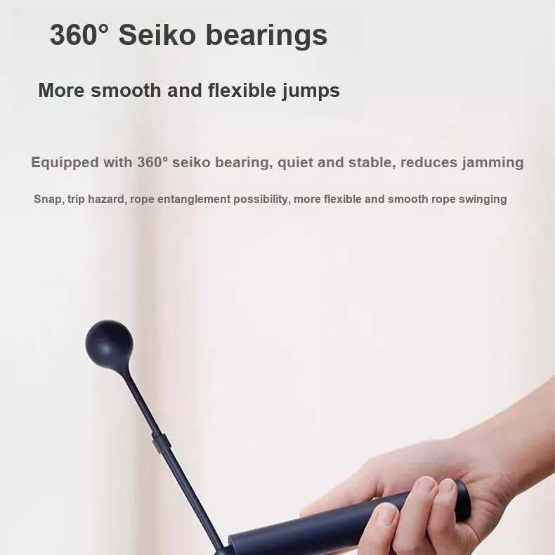 MI Sports & Fitness Smart Counting Jump Ropes Adults Plastic Handle PC Cord 230~290cm-2