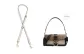 Ecru Adjustable Shoulder Strap 93-116cm (Moon Pattern)