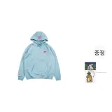 블루 사랑 엔젤 기모 후드티 & 스웨트셔츠