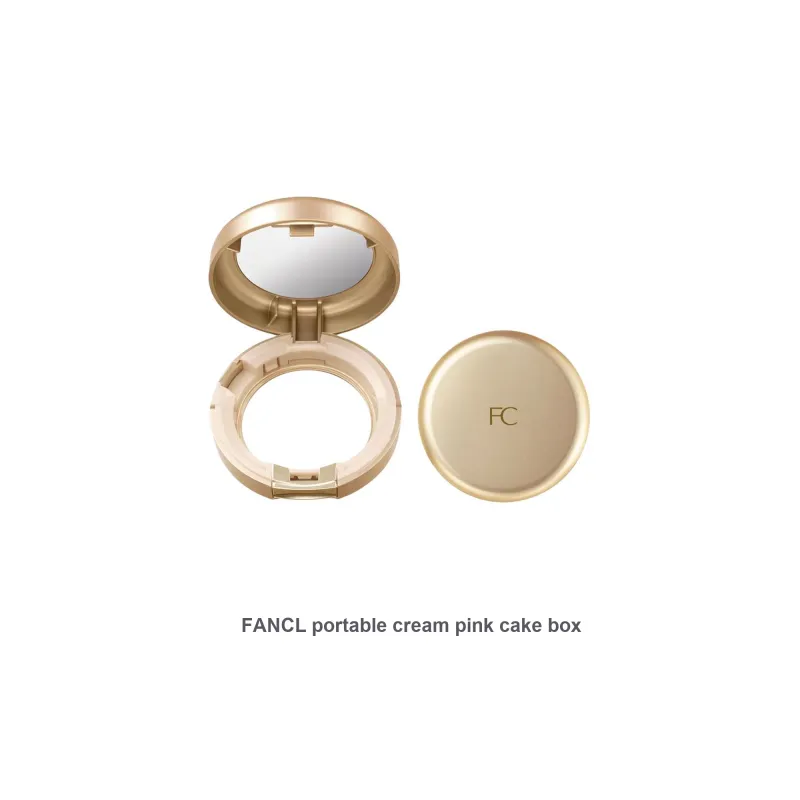 FANCL Cream Pink Cake Box Portable-2