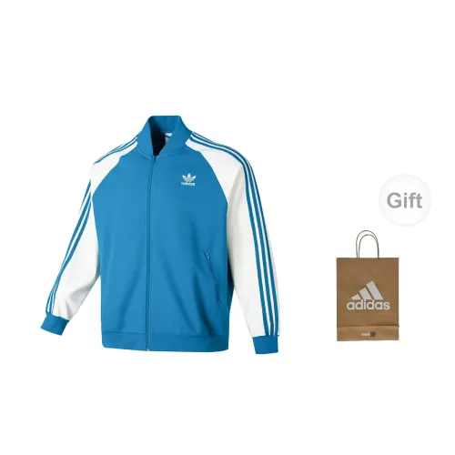 Adidas Originals Clover Series Outfit Jackets Men Blue