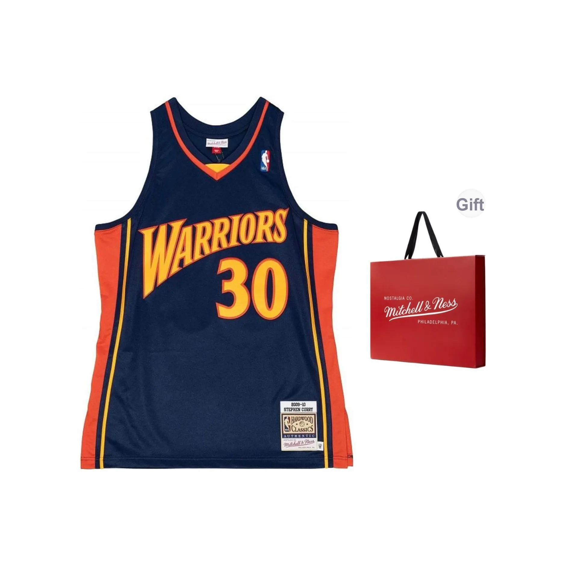 MITCHELL NESS Баскетбольная Джерси Мужская Темно-синяя