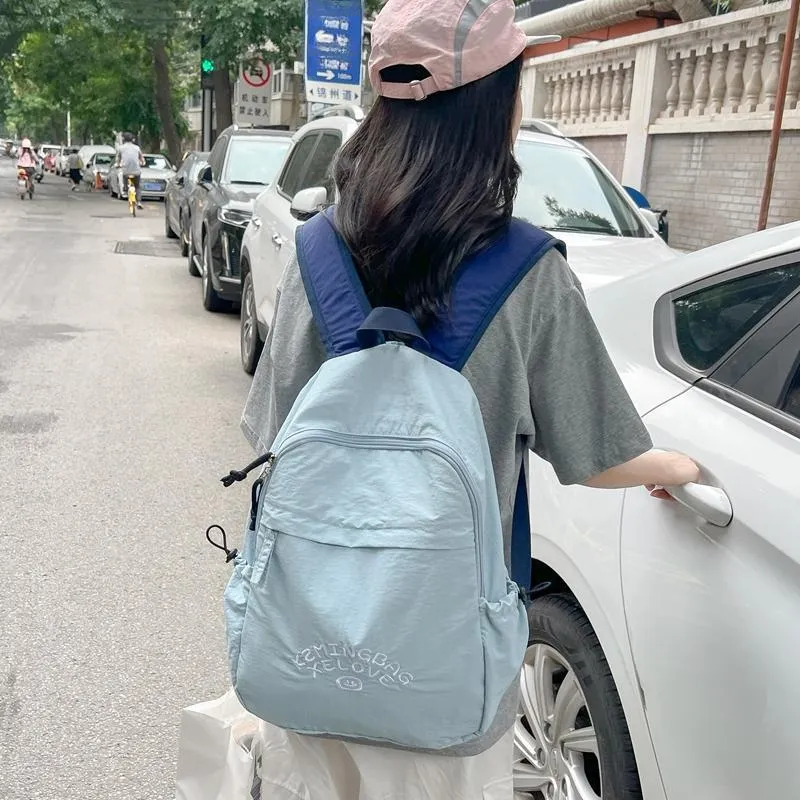WICKBUEN Composite Cloth Backpack Unisex Multicolor-5
