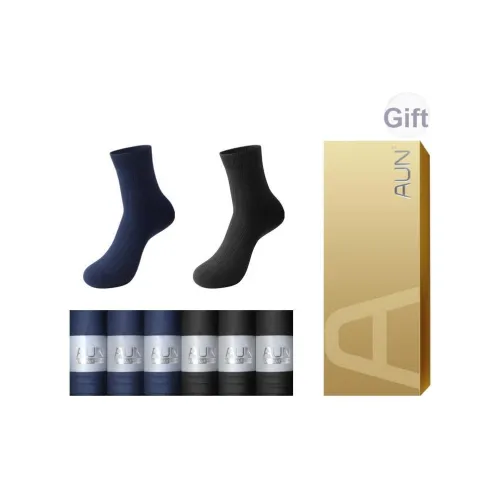 AUN 2 Цвет Смешанный Мужской MID Носки до икры