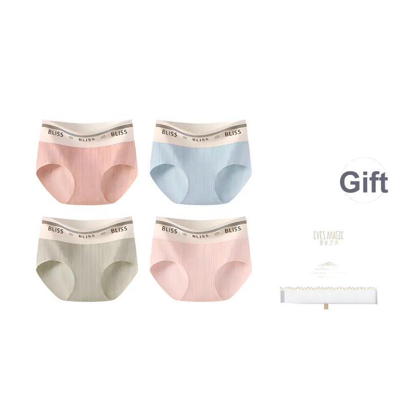 XIA.WA.ZHI.XIU Underpants Women's Box 4 Pack-6