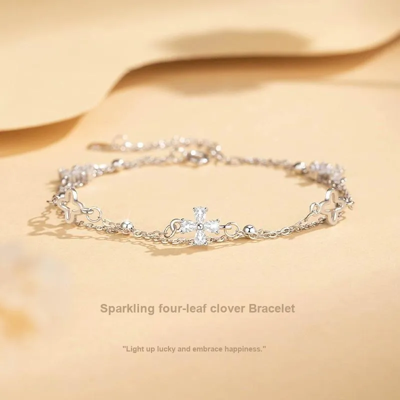 DAWO S925 Silver Bracelets Women's-3