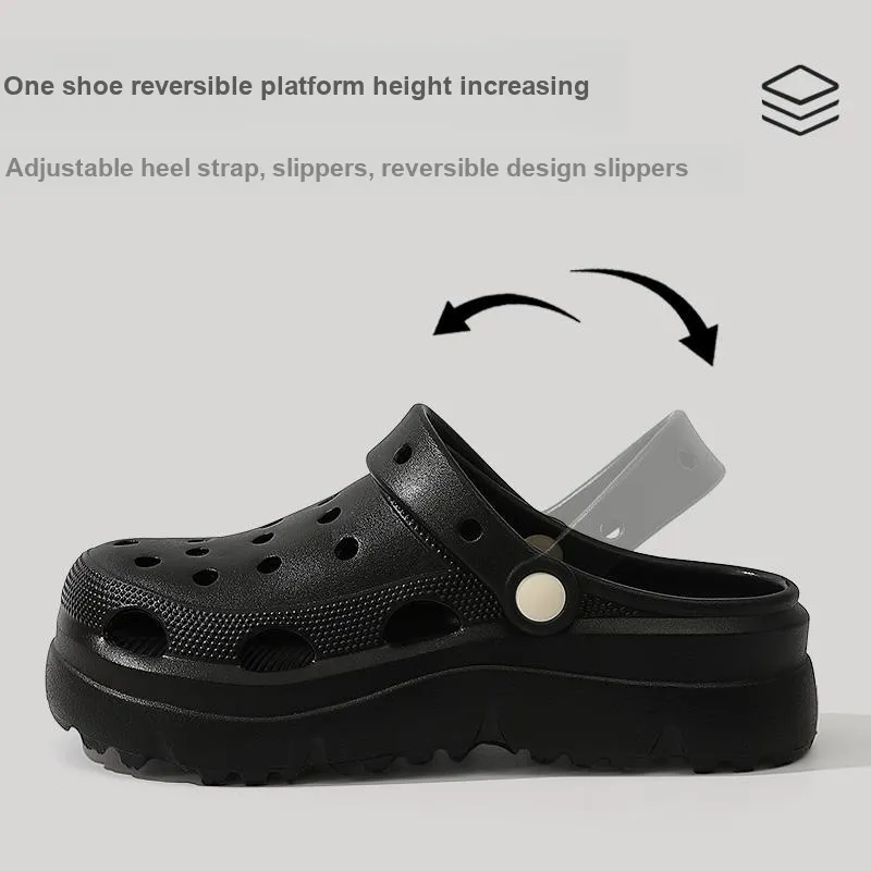 Foot Recreation Summer Casual Outerwear Platform Slippers-9