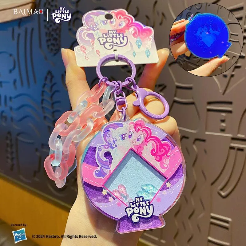 Baimao Acrylic Keychains Unisex-7