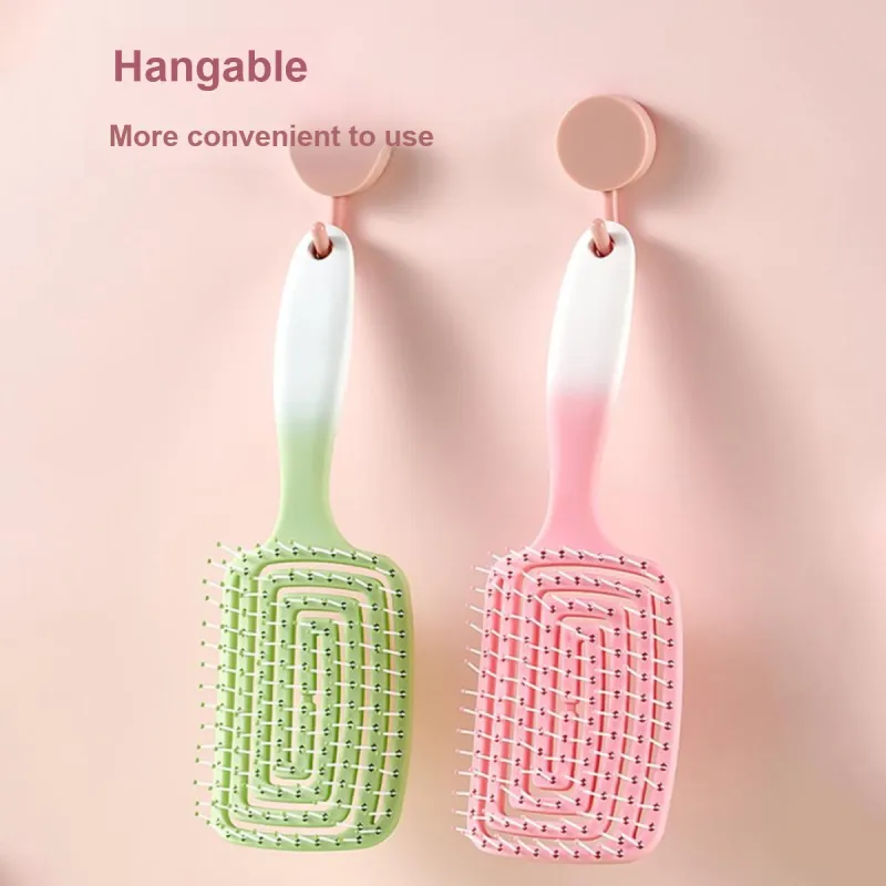 LMLTOP Rib Comb Fluffing Up Comb Home Use Hair Care Scalp Massage Comb-5