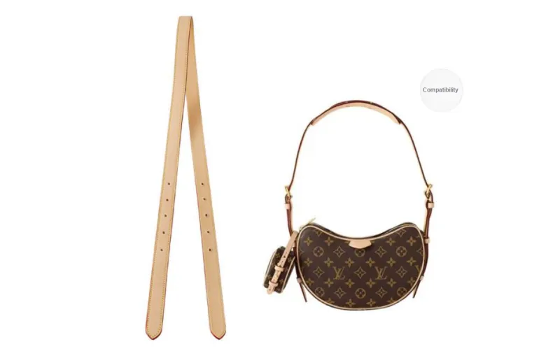 Kim Yeon sha Cow Leather, Vegetable Tanned Leather Bag Strap Women's Vegetable Tanned Leather-0