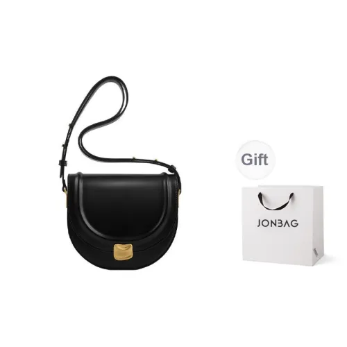 JONBAG Synthetic Leather Shifting Sand Bag Saddle Bag, Shoulder Bag Trumpets Women's Black