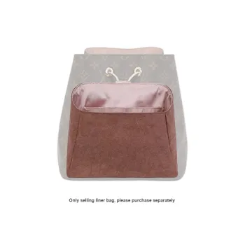Tide DuPont Paper Satin Storage Lining Super Light Interior Zip Pocket Shaper Bag Accessory Women's Pink Purple