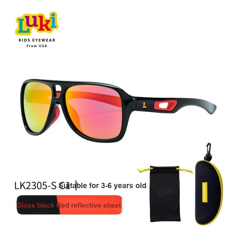 LUKI TR/Memory Plastic Aviator Sunglasses Kids'-1