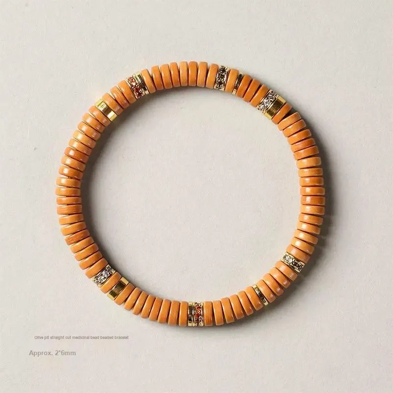 TANGSHU Olive Pit Bracelets Unisex-4