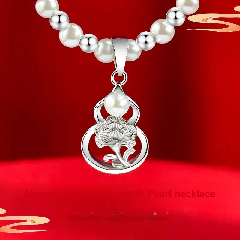 Love Pearl Necklaces Women's-1