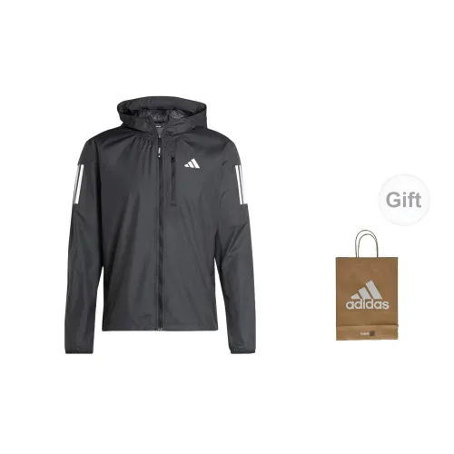 Adidas Jackets Men Black Gift Bag