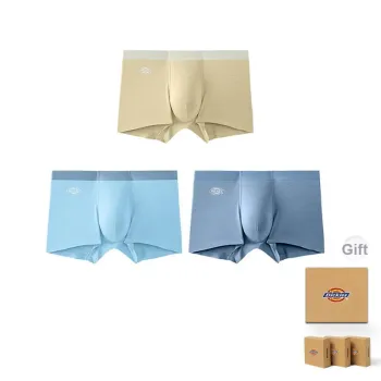 Dickies Underwear Gift Box Men's High Rebound Seamless Boxer Combo Set With No Roll Edge