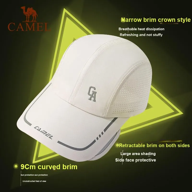 CAMEL Polyester Baseball Caps Unisex-3