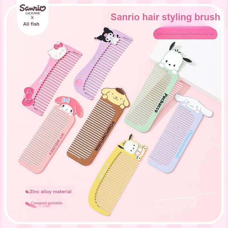 ALL SERIES x Sanrio Metal Table Mirror, Zinc Alloy Comb Box-14