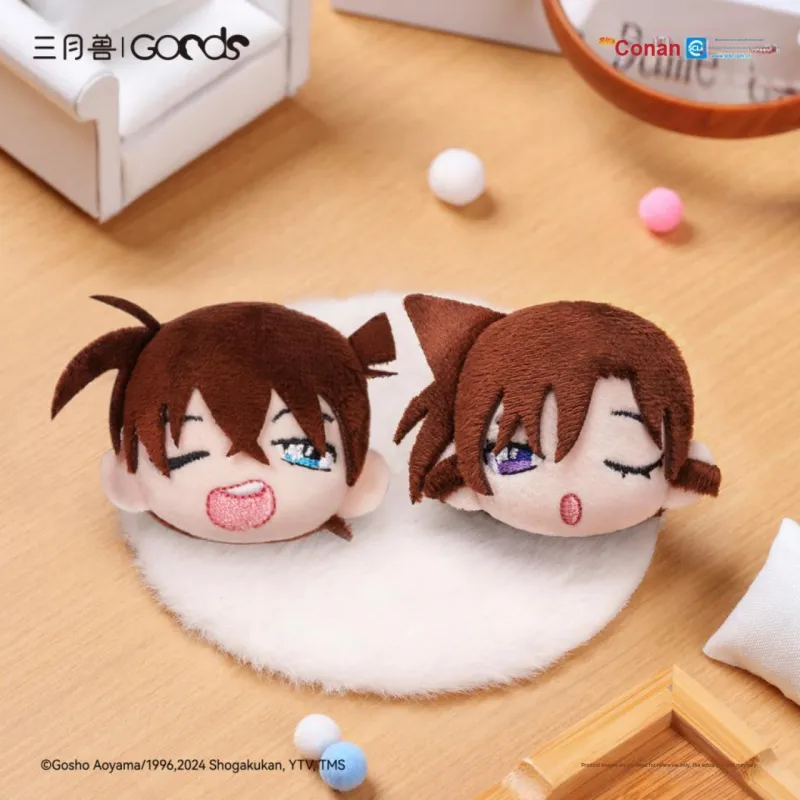 March·Monster Conan Edogawa Fabric Collection, Plush Brooch Badges-5