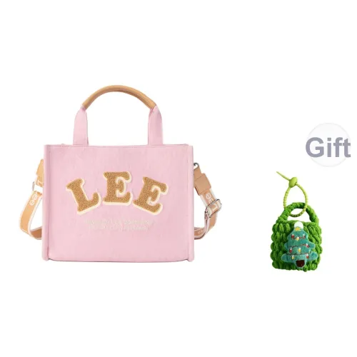 Lee Ткань Большой объем Клубничный Raw Тоут Плечо Тоут Обычный Женский Розовый