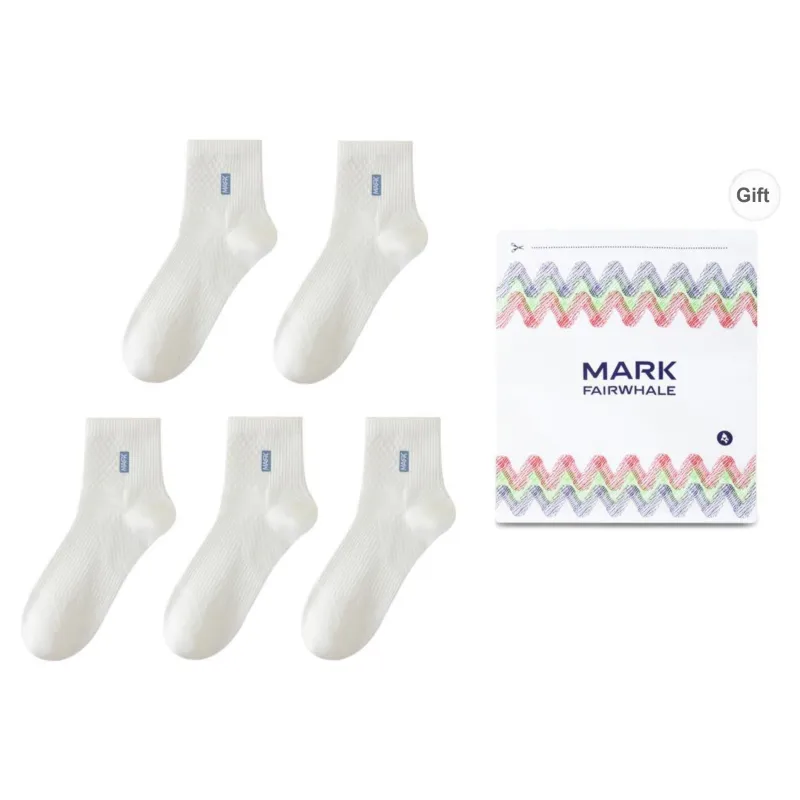 FAIRWHALE Socks Gift Box Unisex 5 Pack-7