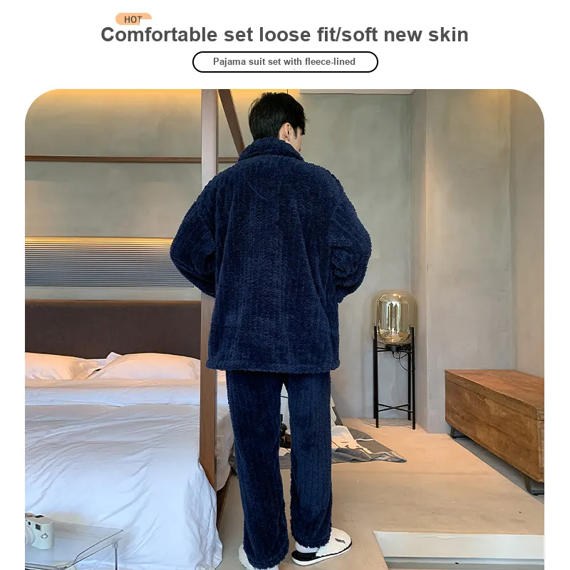 OUSHIBO Pajama Set Men's Image Color-1