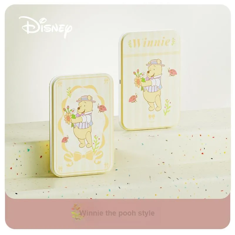 Disney x Tricolor Light Adjustable Make Up Mirrors Compact And Lightweight-11