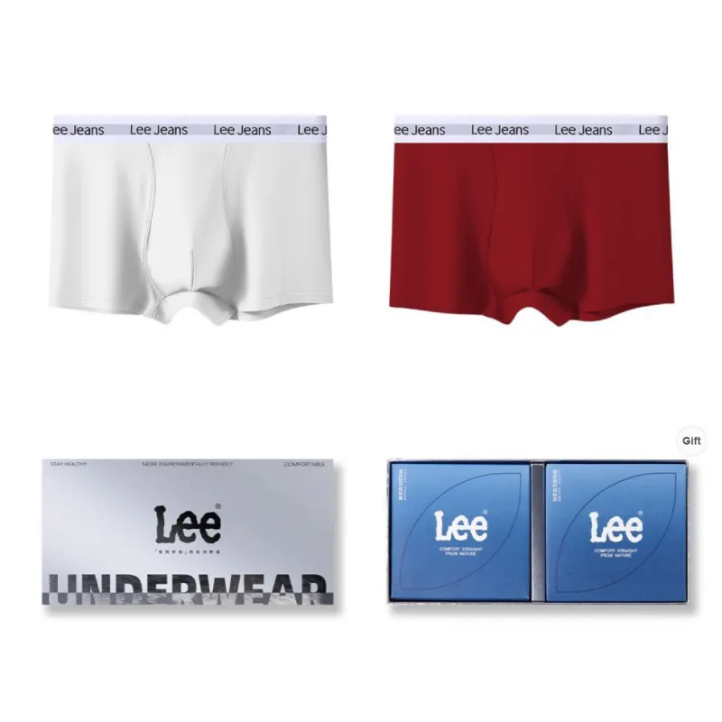 Lee Underpants Men's Combo Set Box+Shopping Bag-89