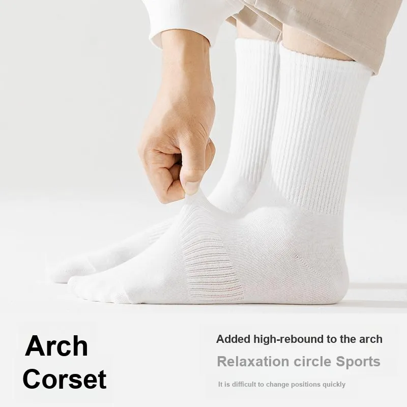 Montagut Mid Calf Socks Men's Gift Box Combination-9
