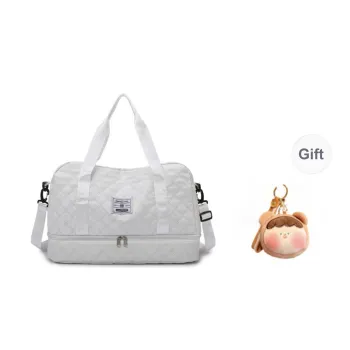 BRABOSTON Oxford Crossbody Bag Unisex White/Black/Red/Gray/Pink/Purple