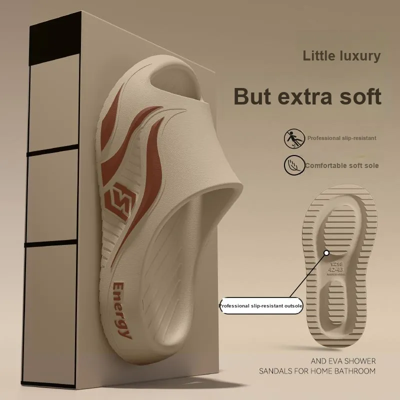 LUNNIFEIYA Soft And Resilient, Non Slip, Odor Resistant, Summer Platform Sports, Abrasion Resistant EVA Home Slippers-1
