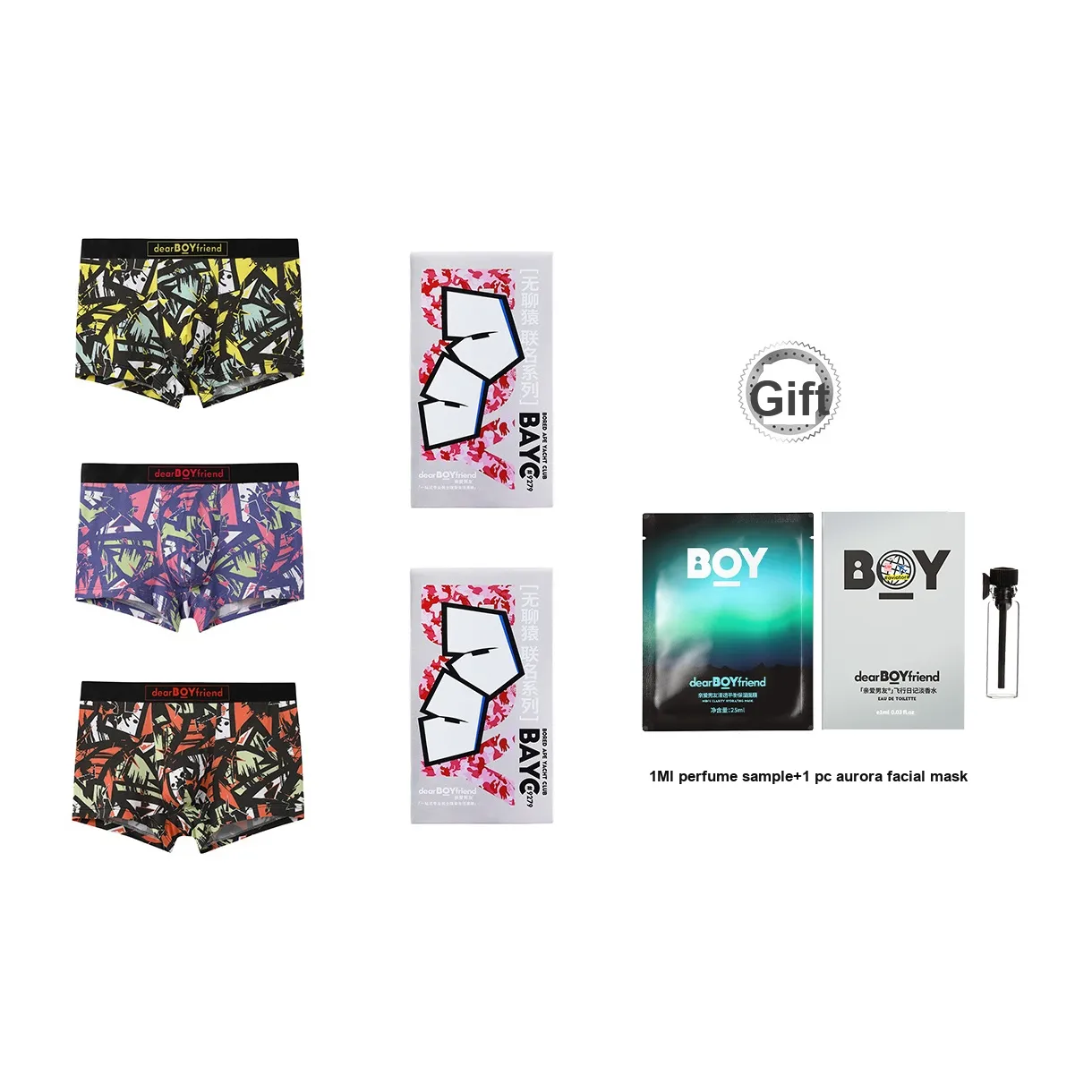 DearBoyFriend Men's Boxer Briefs