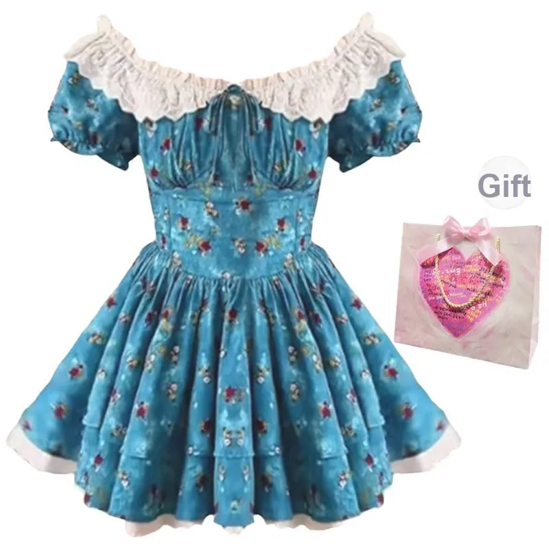 Peaches Peaches Short Sleeved Dress Women's-5