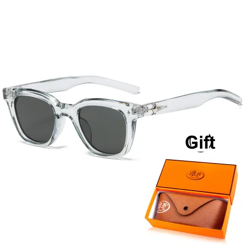 Lanza Square Sunglasses With Polarized Lenses Unisex