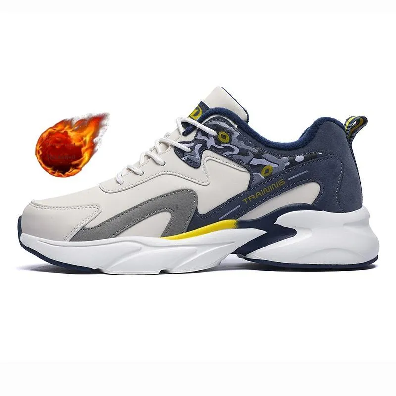 PALATIAL Cushioned Slip Resistant Abrasion Resistant Low Top Chunky Sneakers Men's-54