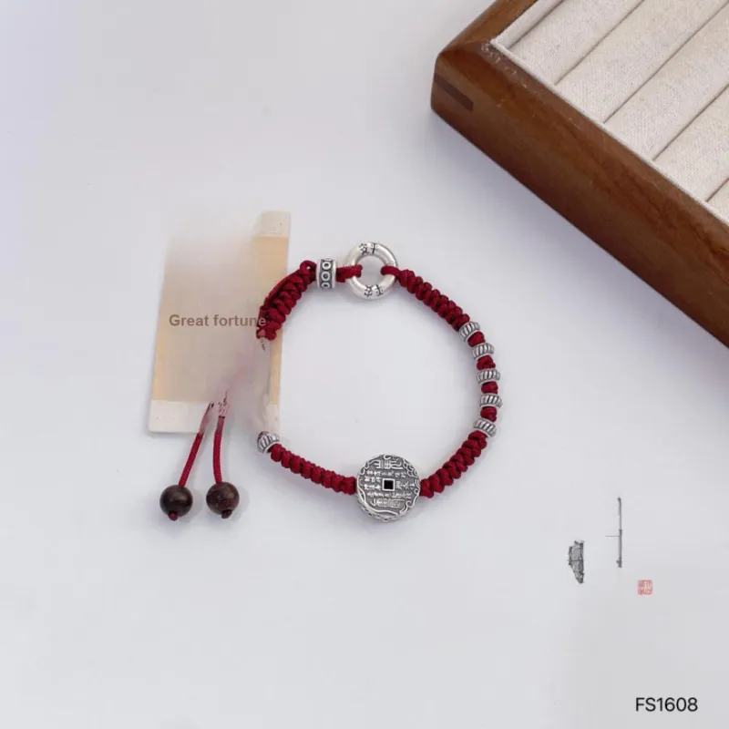 U state 999 Fine Silver Bracelets Unisex-2