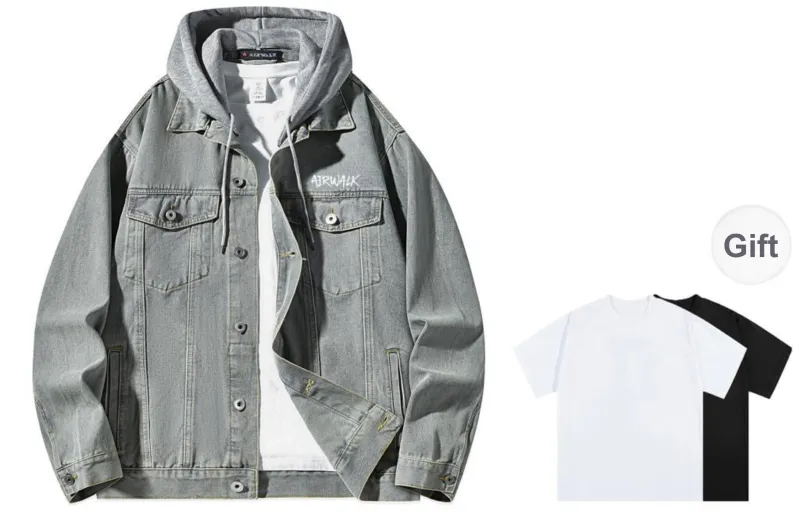 Airwalk Denim Jackets Unisex-20