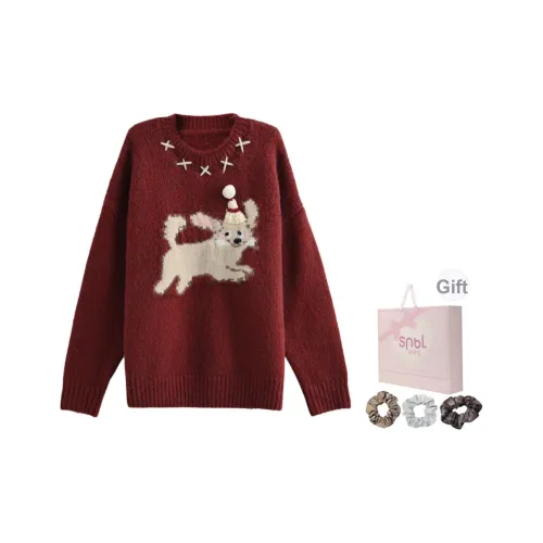 SNBL Красный Женский Трикотаж