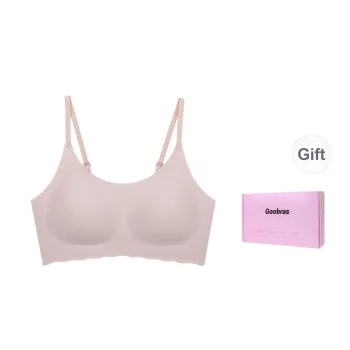 Goobras Bra Women's Cherry Blossom Nude Pink