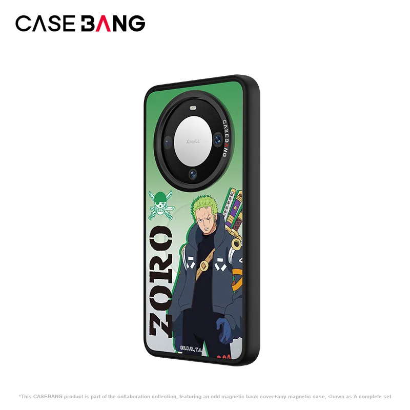CASEBANG PC Material One Piece Collaboration Phone Case With Magnetic Back Cover Compatibility With Huawei Mate 60/Pro-12