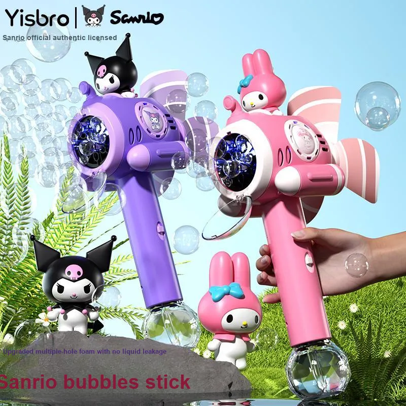 YISBRO Fully Automatic Handheld Electric Bubble Machines-4