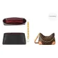 [2-Piece Set]Burgundy DuPont Paper Liner+Gold Extender Chain