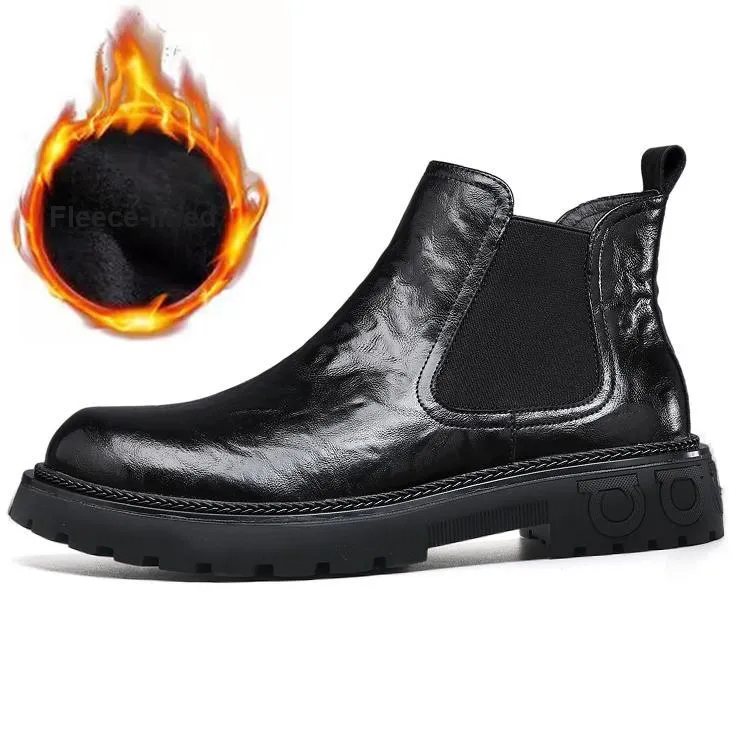 YEDANI Crew Chelsea Boots Men's-5