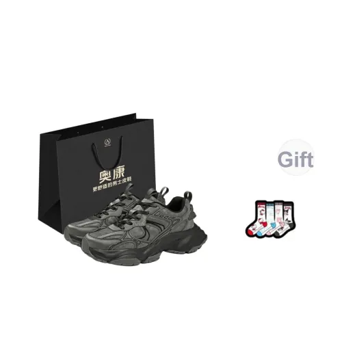 AOKANG Высота Увеличивающие Легкие Низкие Топ Кроссовки с Толстой Подошвой Сумка для покупок