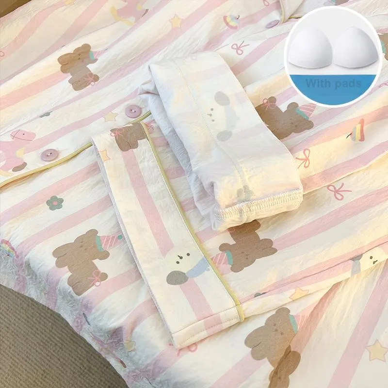Sleeping Beauty Pajama Set Women's Multicolor-5