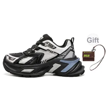 OGR Chunky Sneakers Unisex Low Top Black
