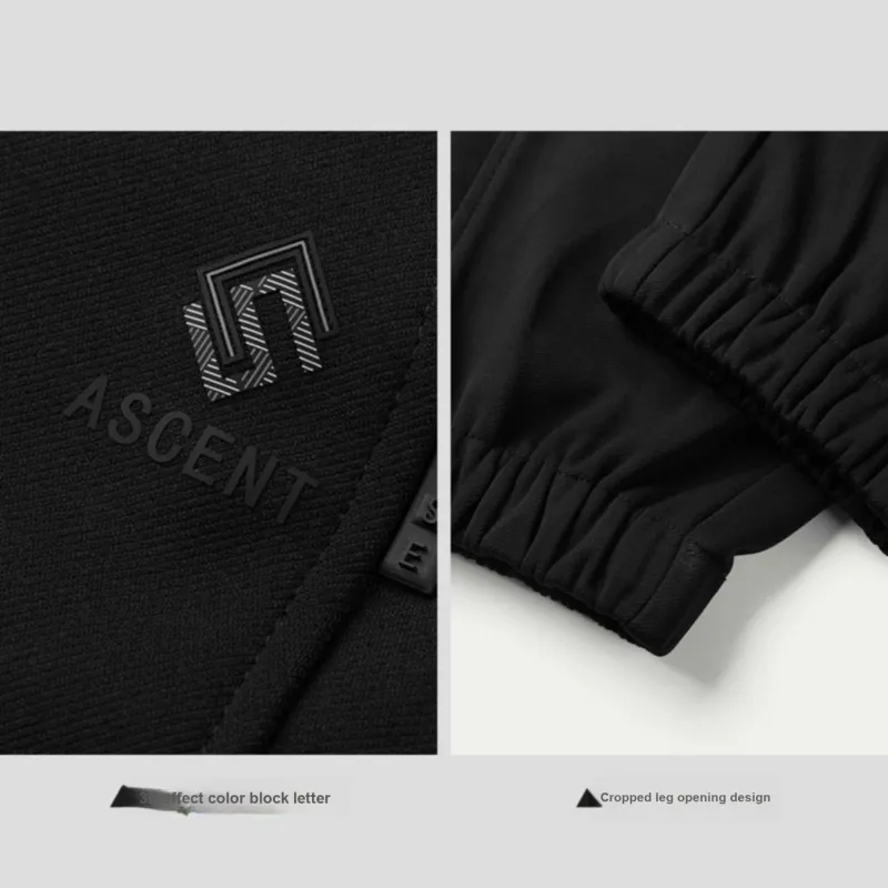 HLA Casual Pants Men Black AA-2