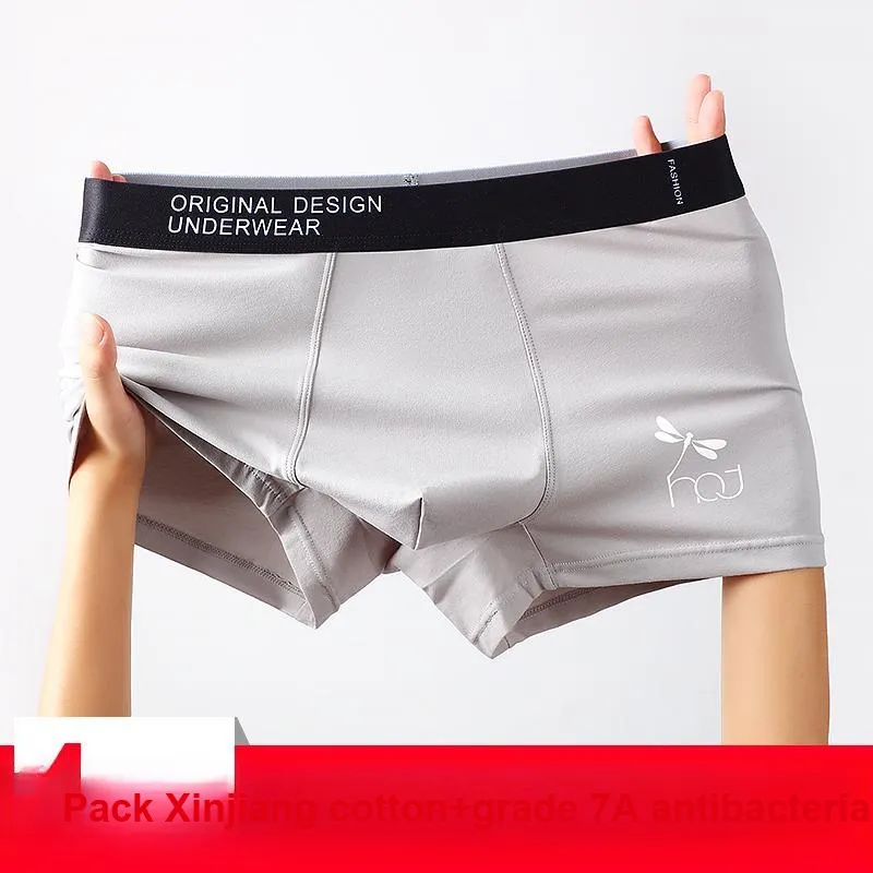 RED DRAGONFLY Cotton Panties Men's 3 Pack Gift Box Set-1