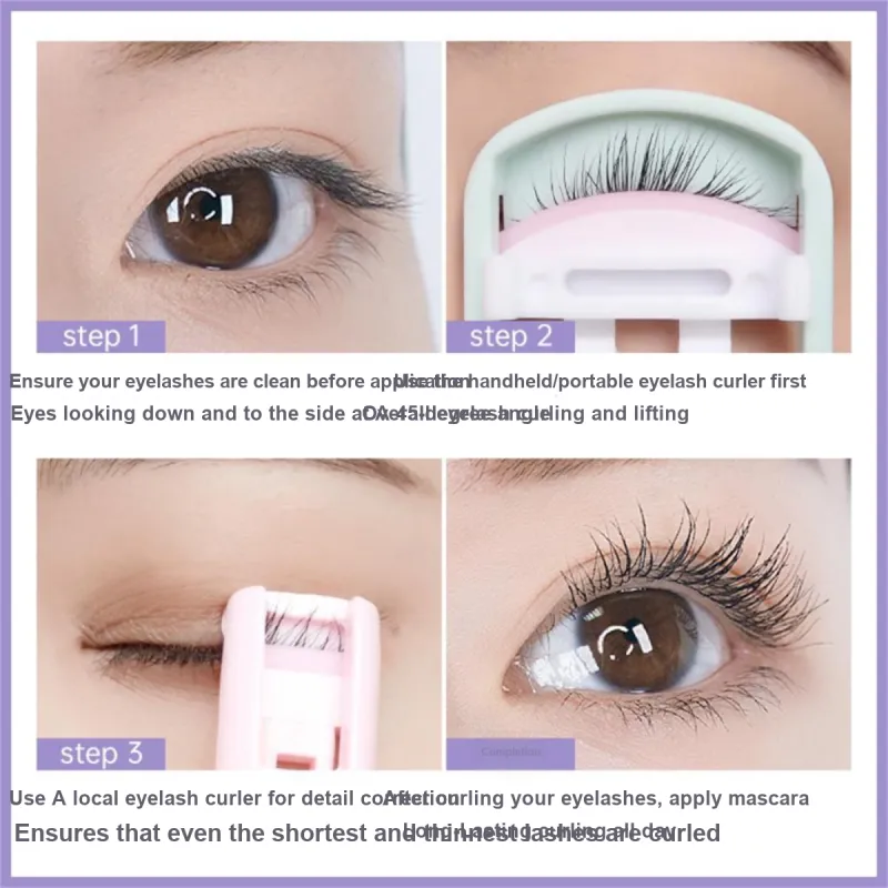 Malian Long Lasting Shaping With Curling Eyelash Curlers-3